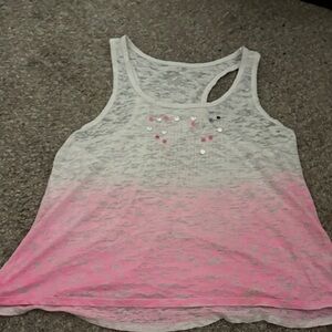 Justice White and Pink Tank Top